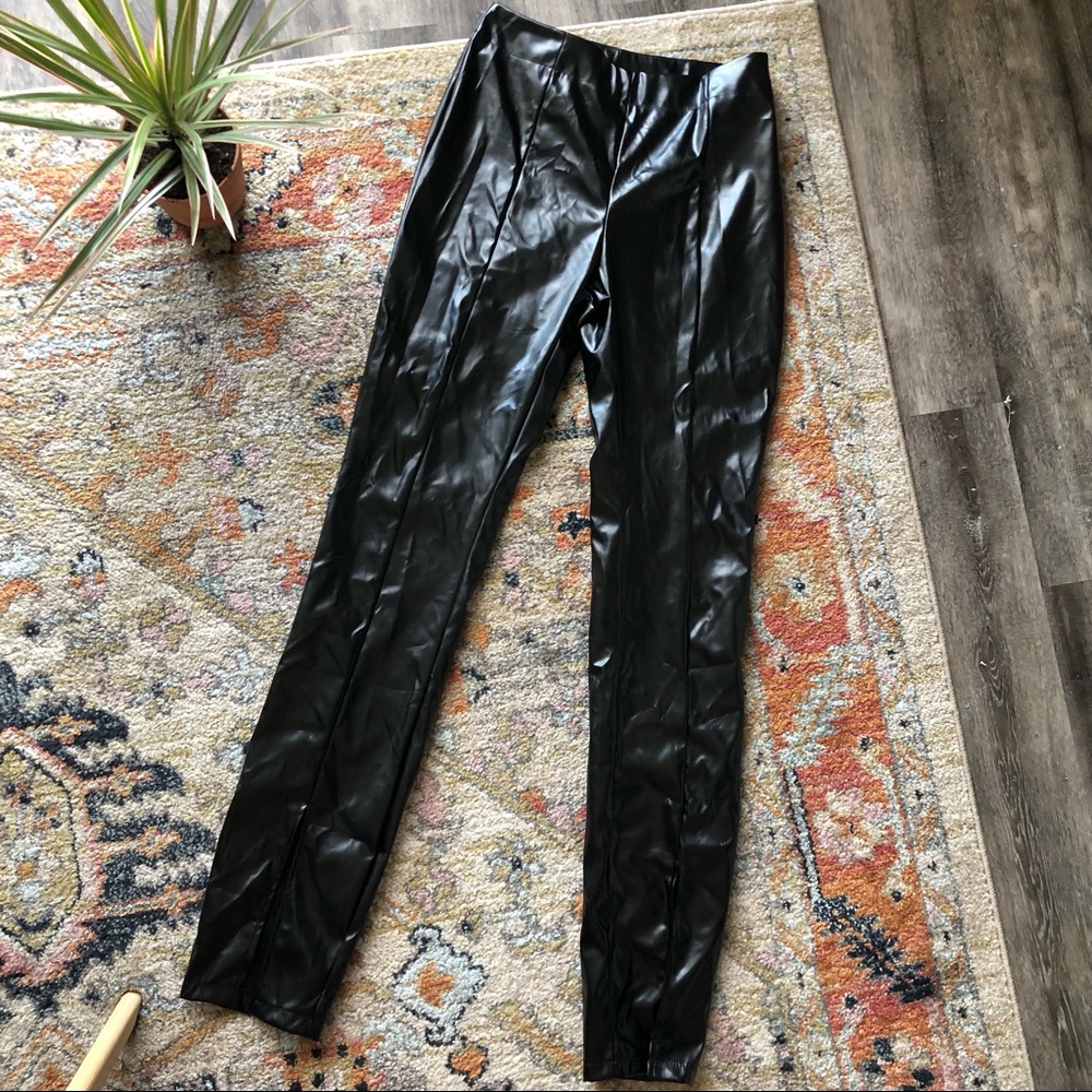 SBetro | Faux Leather Pants